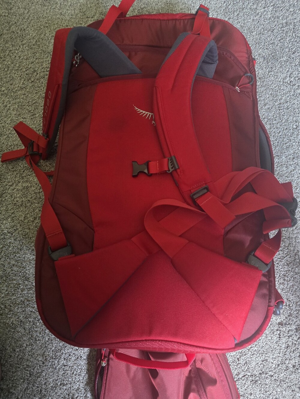 Men’s Osprey Porter 65 Travel Duffel Bag and Daylite Backpack - Picture 3 of 5